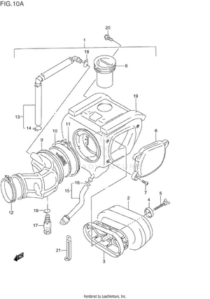 Air Cleaner (model R/s/t) Schematic