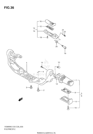 Footrest Schematic