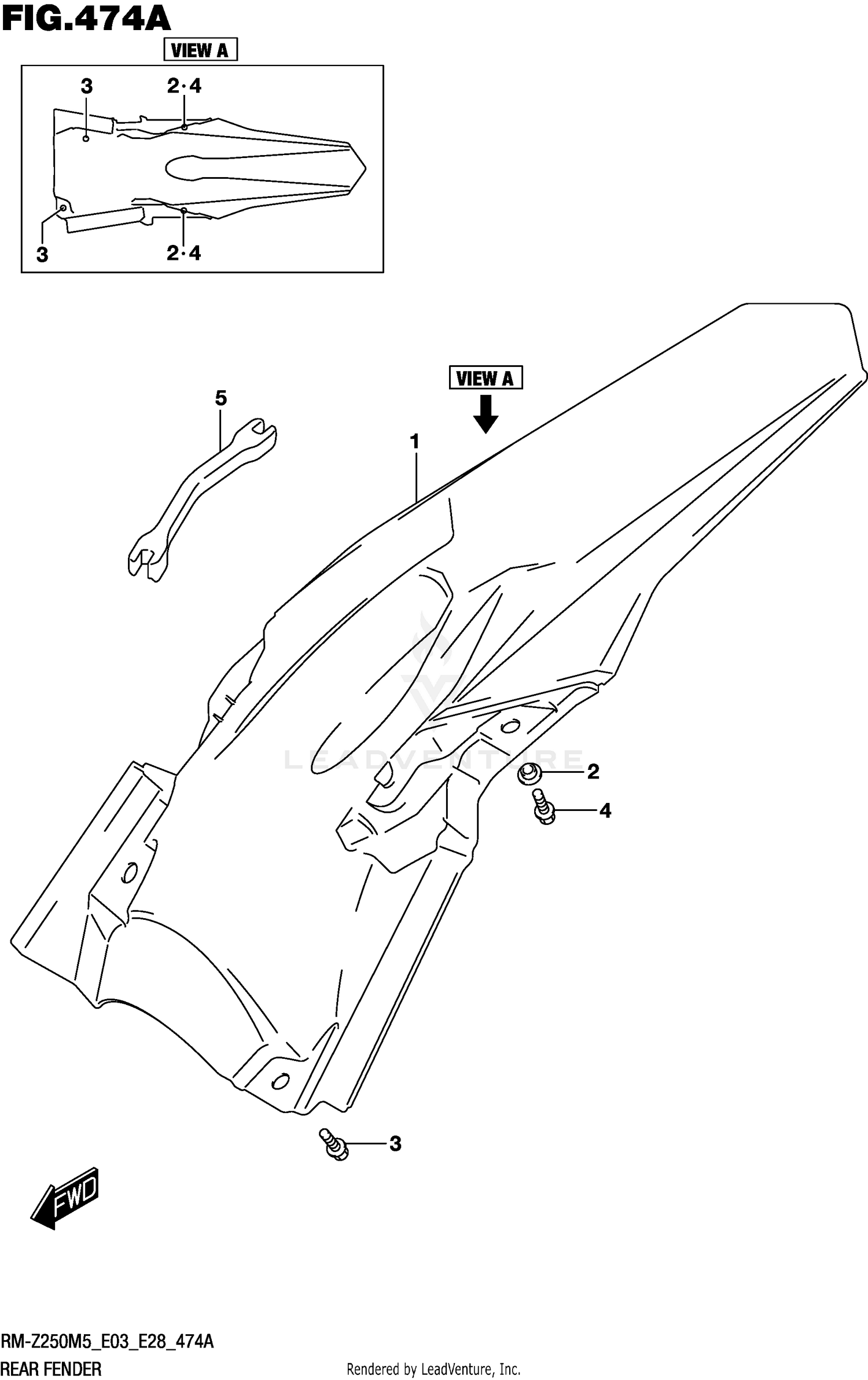 REAR FENDER