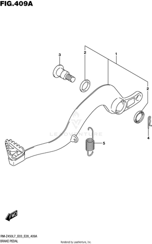 Brake Pedal Schematic