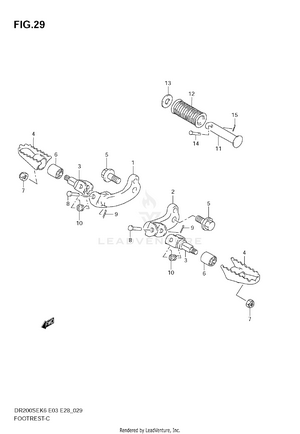 Footrest Schematic