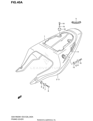 Frame Cover (model K2) Schematic