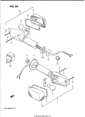 Turnsignal Lamp Schematic