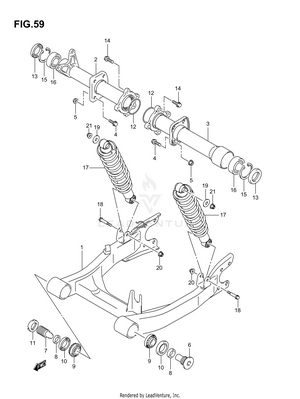 Rear Swingingarm Schematic