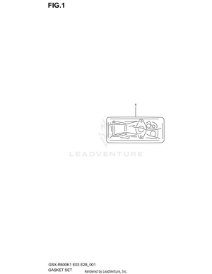 Gasket Set Schematic