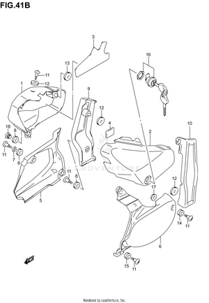 Frame Cover (model K3) Schematic