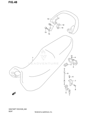 Seat (model W/x) Schematic