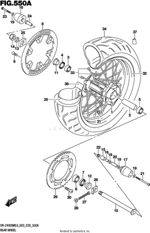 Rear Wheel Schematic