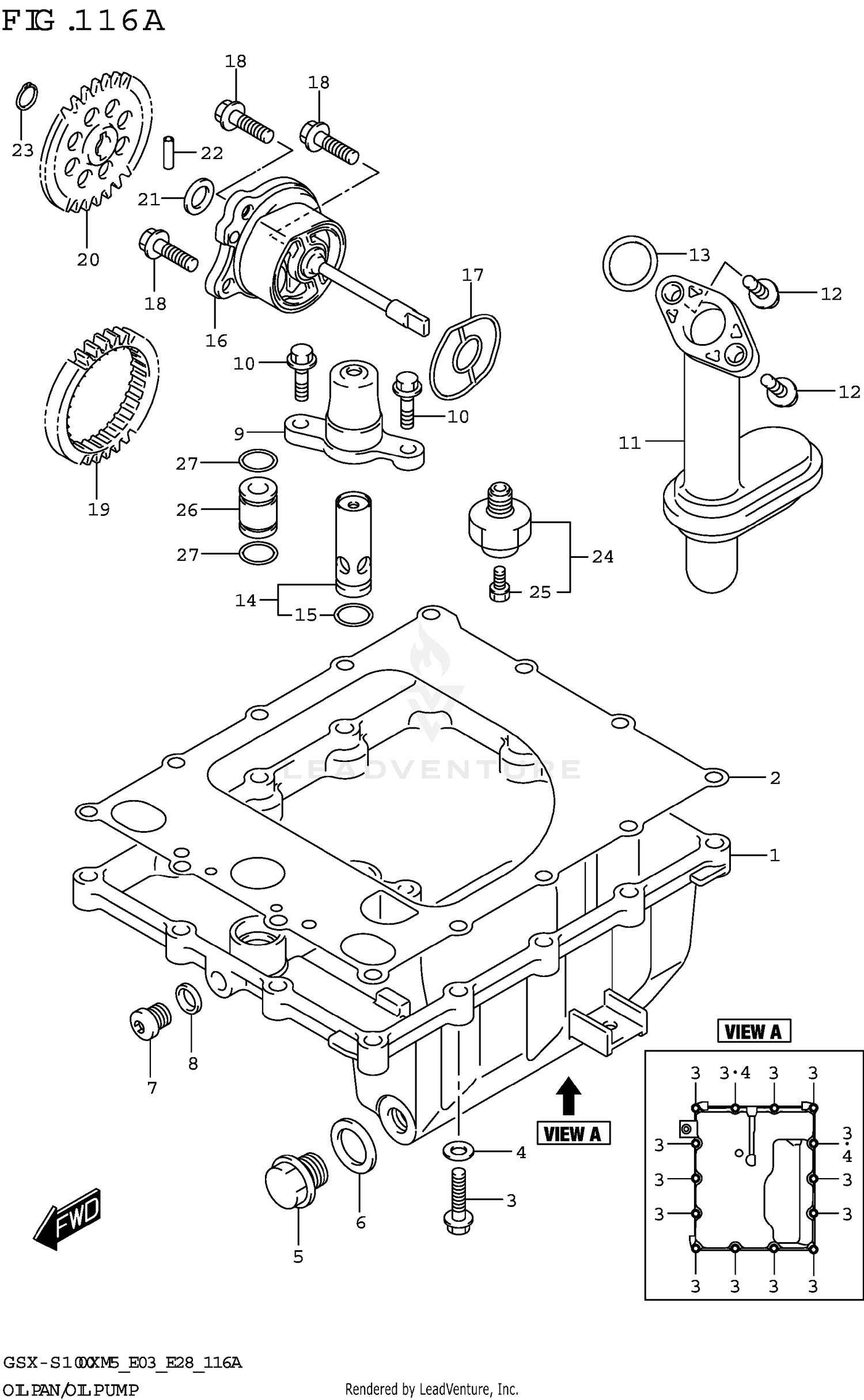 OIL PAN/OIL PUMP