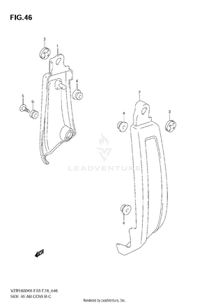Side Rear Cover Schematic