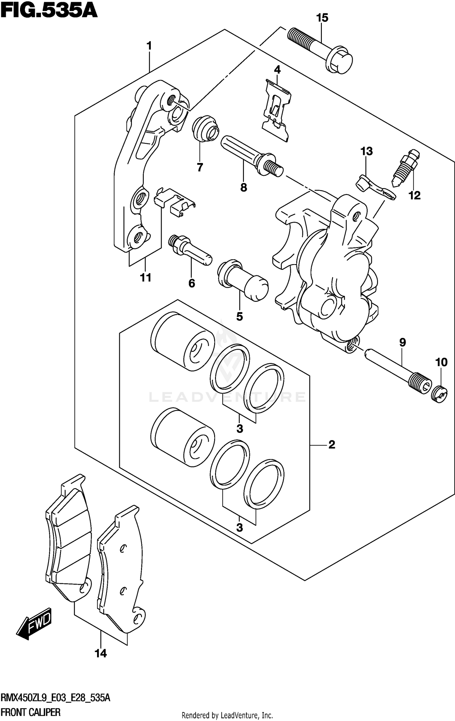 FRONT CALIPER