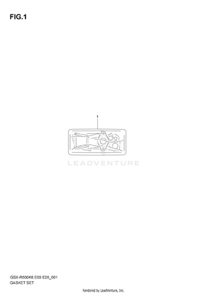 Gasket Set Schematic
