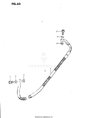 Rear Brake Hose Schematic