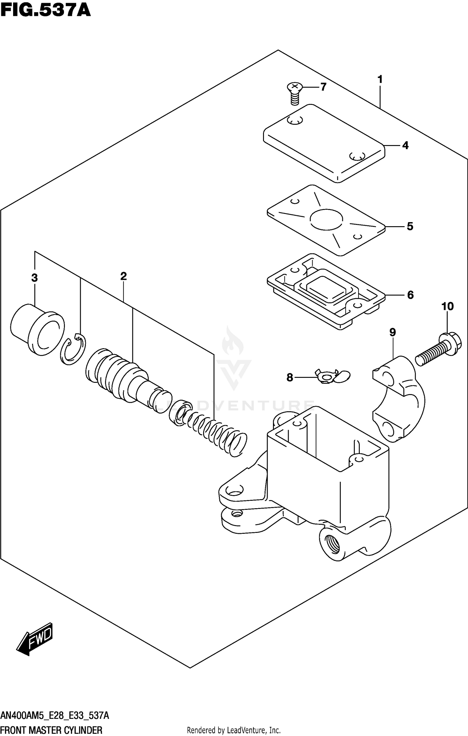 FRONT MASTER CYLINDER