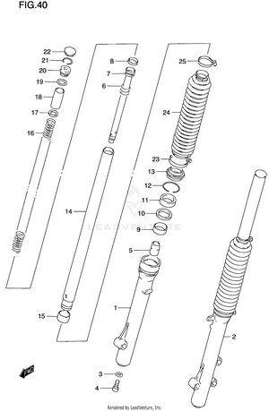 Front Damper Schematic