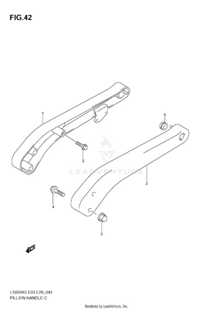 Pillion Handle Schematic