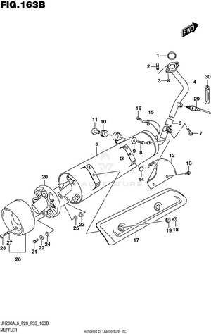 Muffler (uh200al6 P33) Schematic