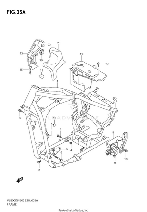 Frame (model K9) Schematic