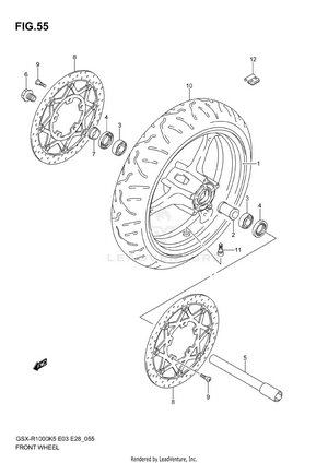 Front Wheel Schematic