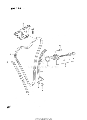 Cam Chain (model T) Schematic