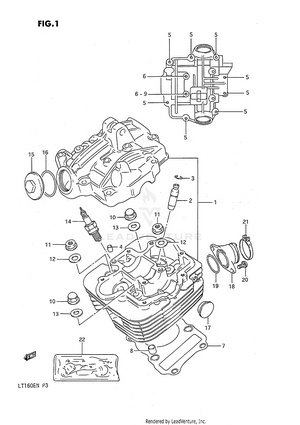 Cylinder Head Schematic