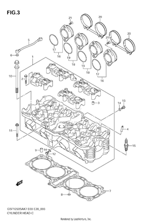 Cylinder Head Schematic