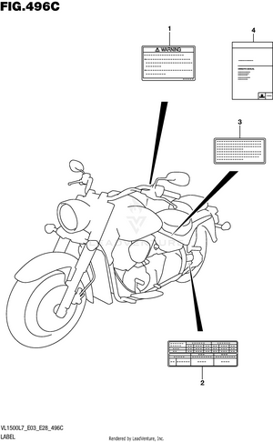 Label (vl1500bl7 E33) Schematic
