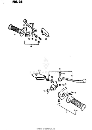 Handle Grip - Handle Switch Schematic