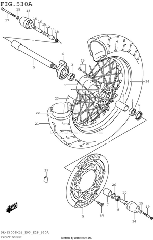 Front Wheel Schematic