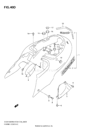 Frame Cover (gsx1300rzk7) Schematic