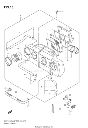 Air Cleaner Schematic