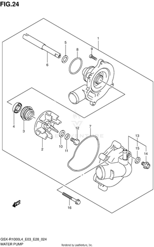 Water Pump Schematic
