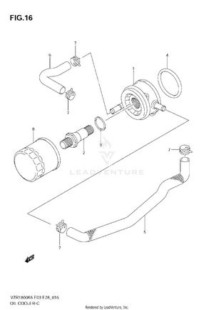 Oil Cooler Schematic