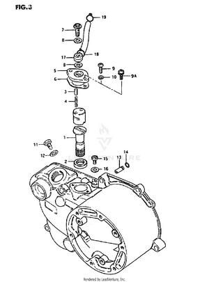 Clutch Cover-oil Pump Schematic