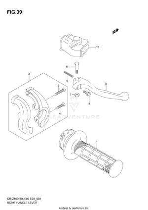 Right Handle Lever Schematic