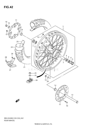 Rear Wheel Schematic