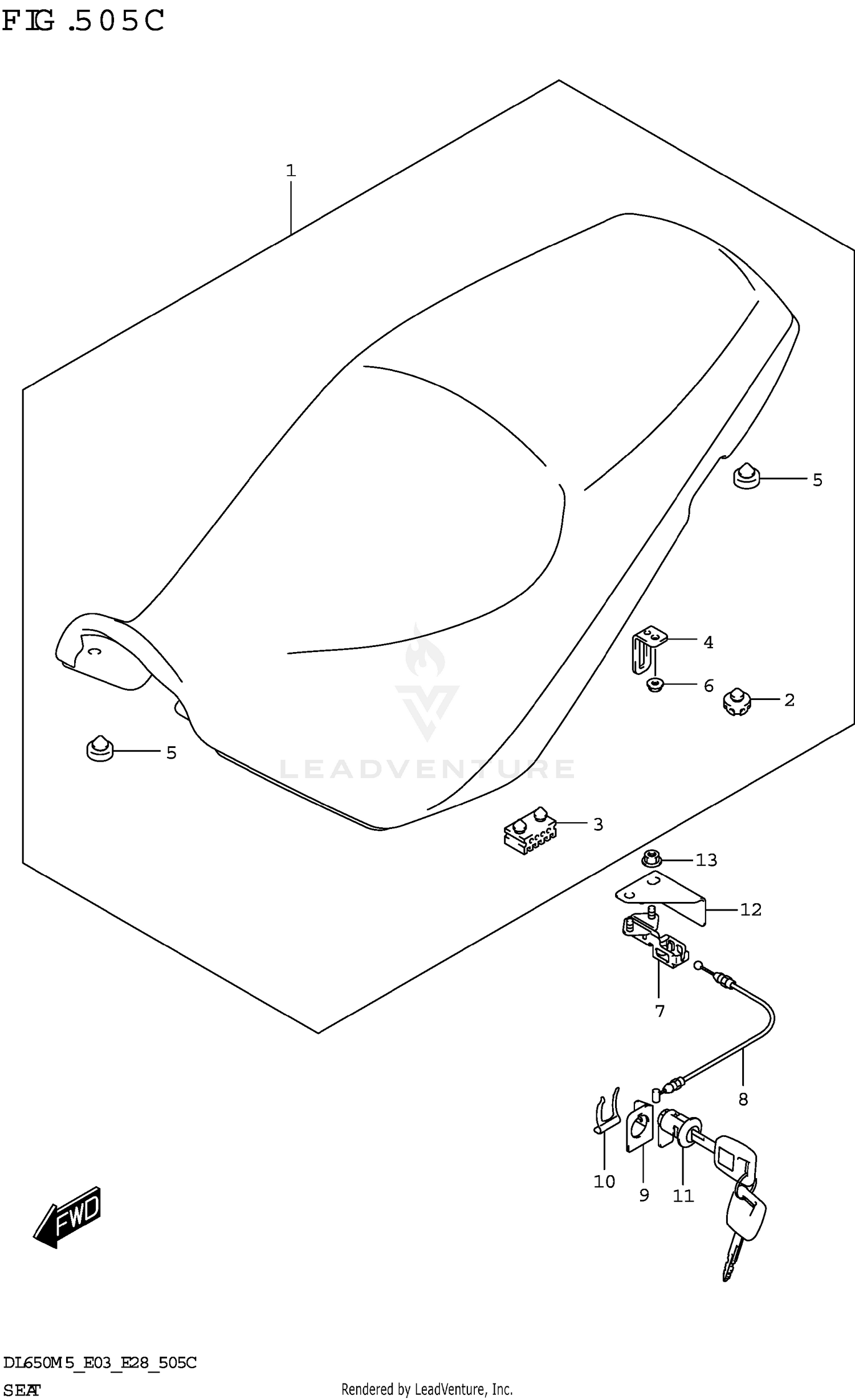 SEAT (DL650XA)