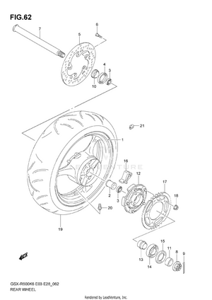 Rear Wheel Schematic