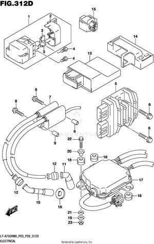 Electrical (lt-a750xpm0 P03) Schematic