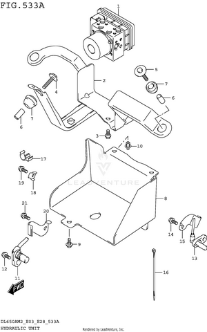 Hydraulic Unit Schematic