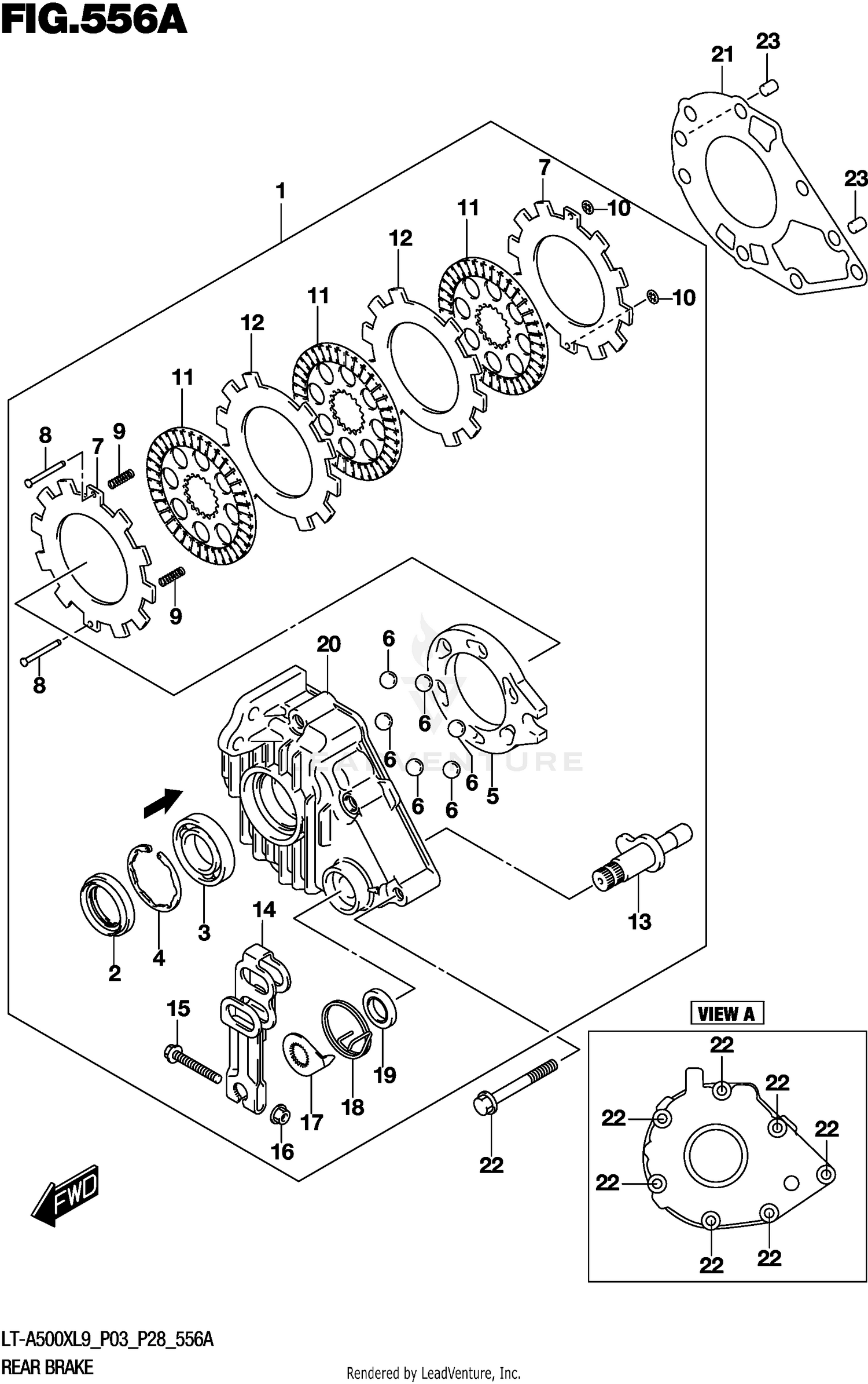 REAR BRAKE