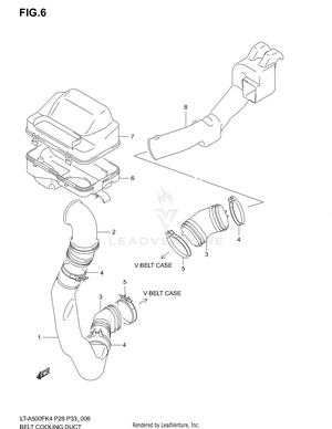 Belt Cooling Duct Schematic