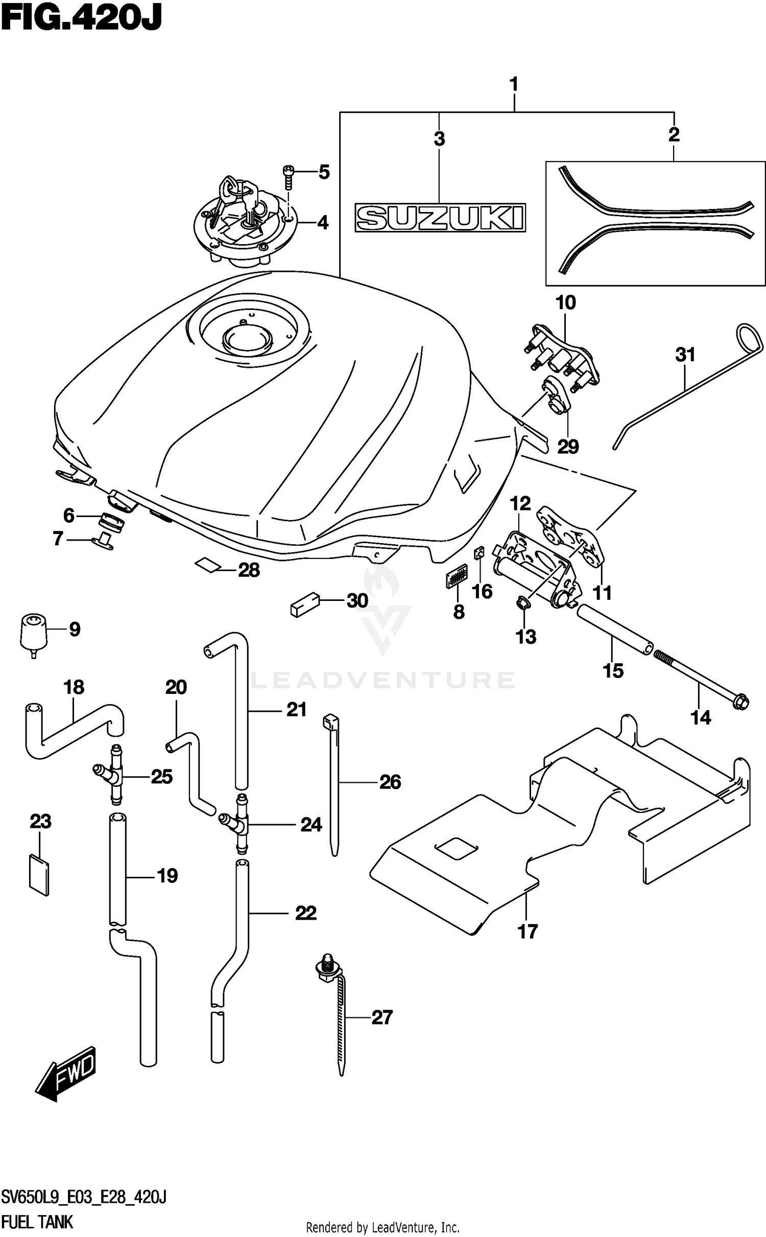 Assembly diagram