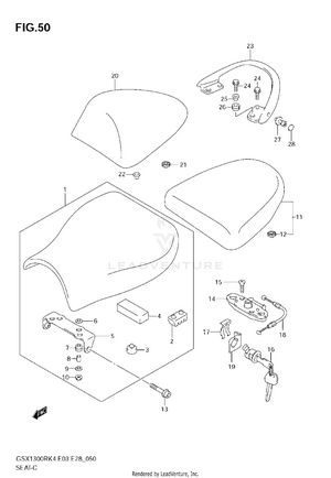 Seat (model K4) Schematic