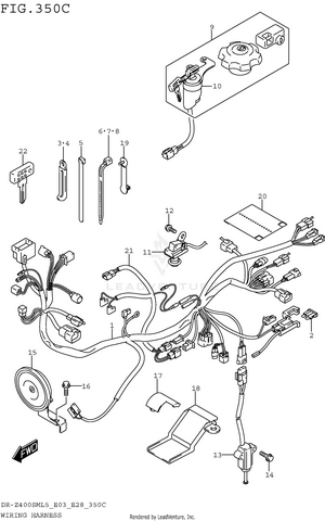 Wiring Harness (dr-z400sml5 E33) Schematic