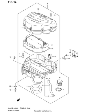 Air Cleaner Schematic