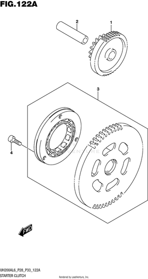 Starter Clutch Schematic