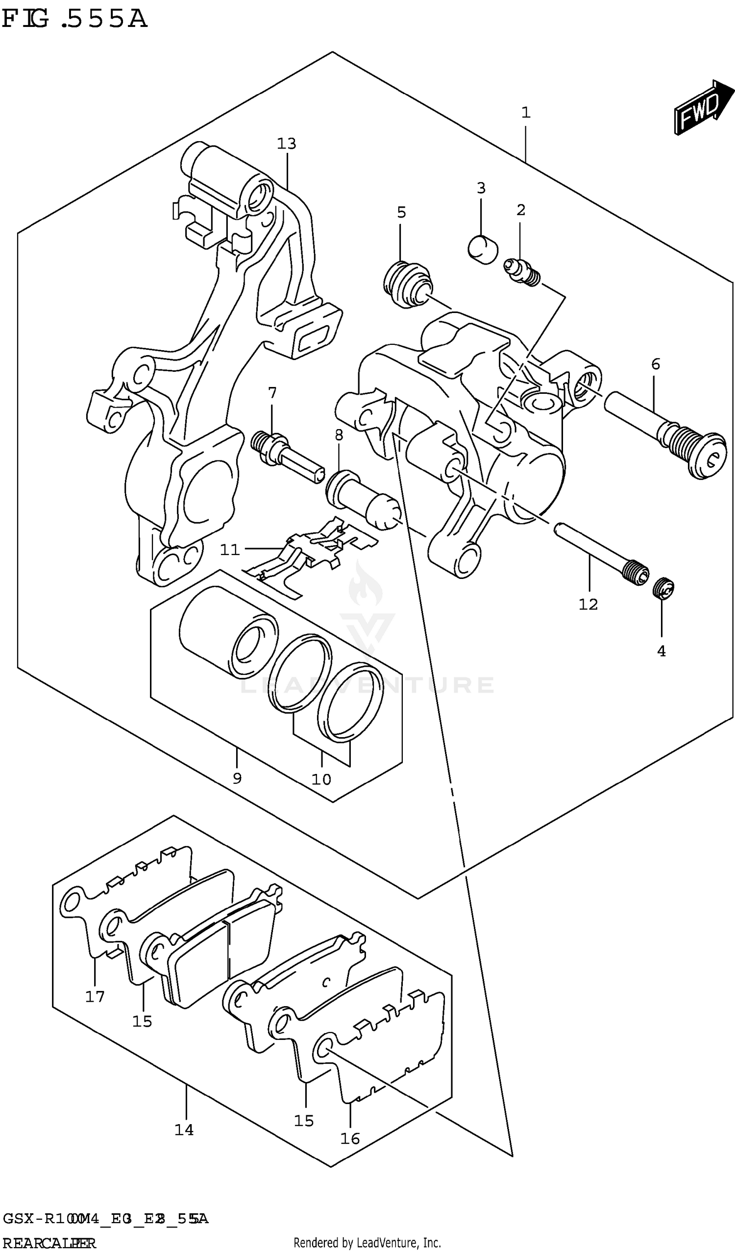 REAR CALIPER
