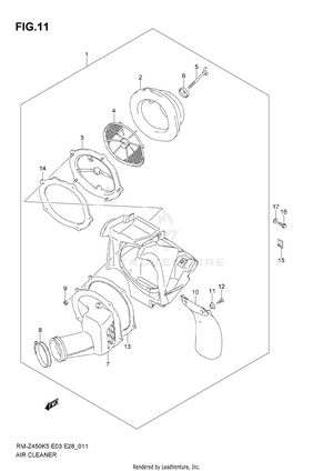 Air Cleaner Schematic