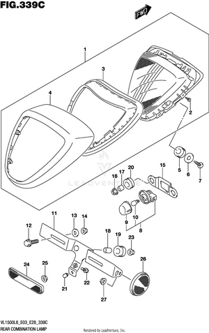 Rear Combination Lamp (vl1500bl8 E33) Schematic